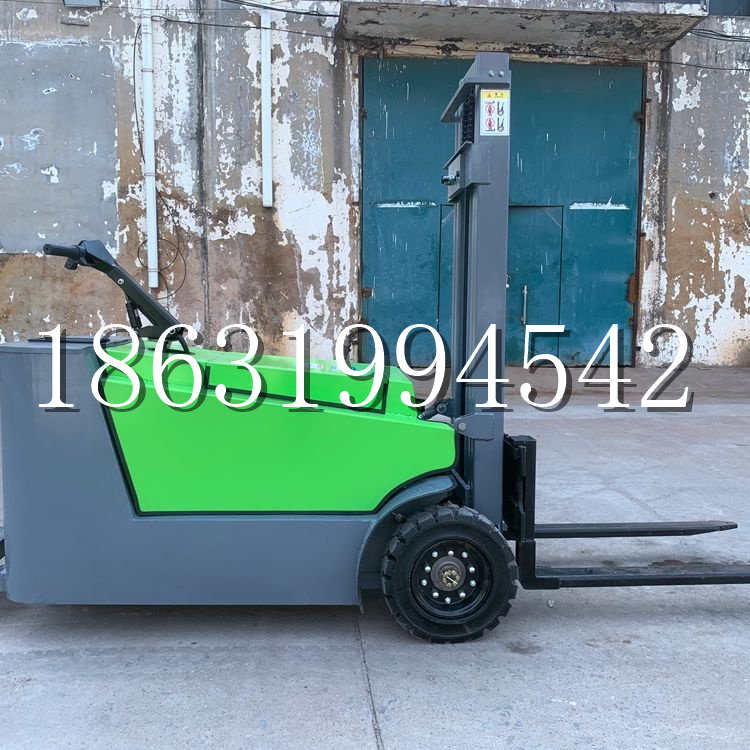 台安县小型电动叉车1吨2吨步行站驾式电瓶堆高充电装卸车液压升降车铲车